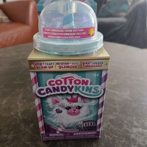 Cotton Candy Fluffy Toy - Pink and Blue